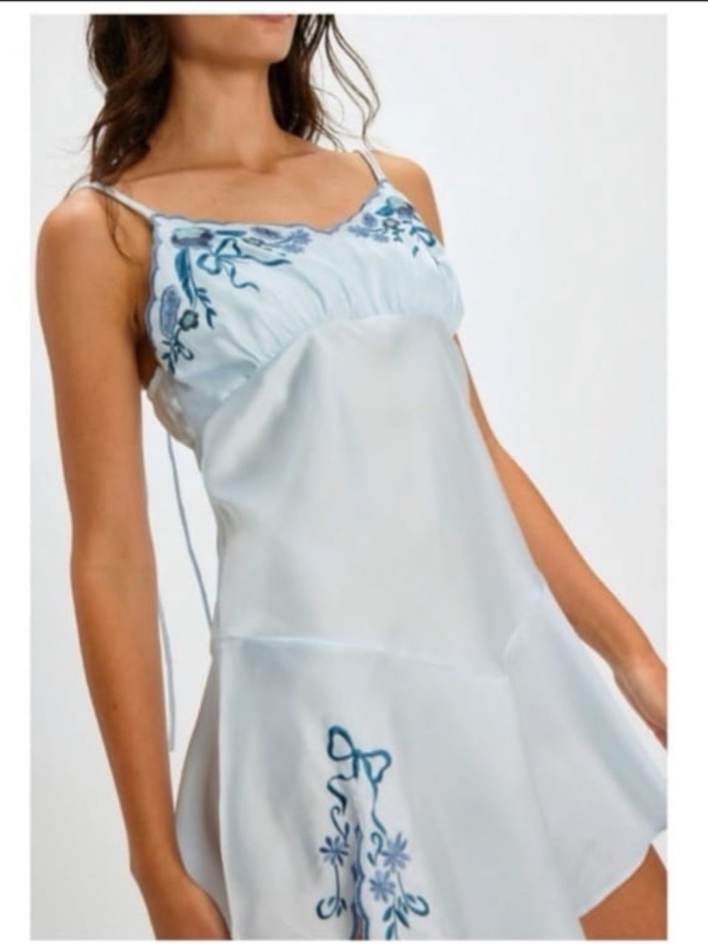 💥NwT’s-$90 RFREE PEOPLE Morning Kiss Slip Dress M Drop-Waist
Embroidered Details - Picture 4 of 5